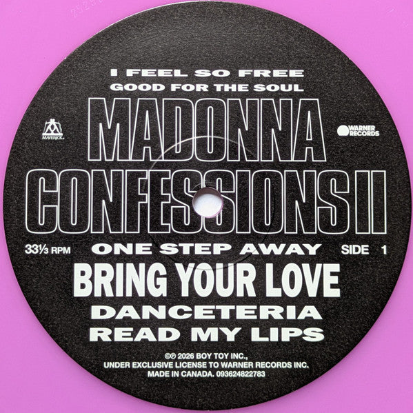 Madonna : Confessions II (LP, Album, Ltd, Mixed, Vio)