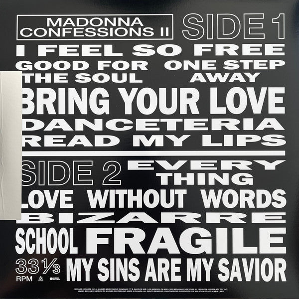 Madonna : Confessions II (LP, Album, Ltd, Mixed, Bab)