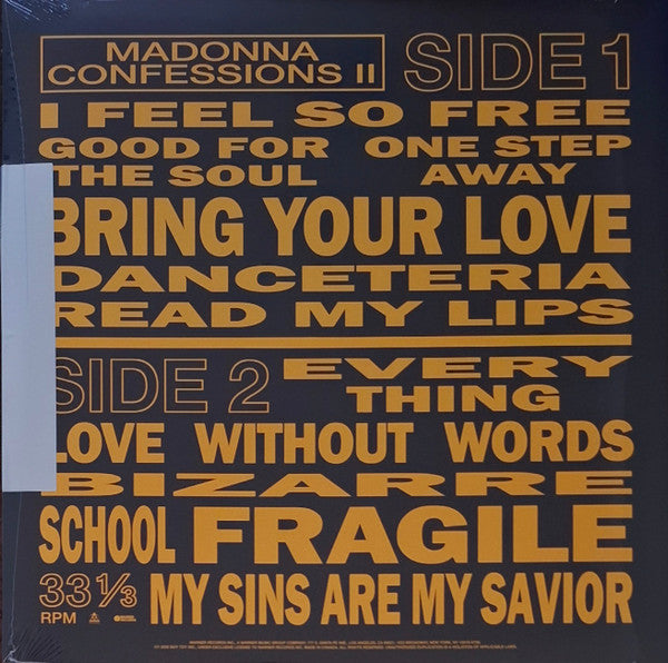Madonna : Confessions II (LP, Album, Ltd, Mixed, Mil)