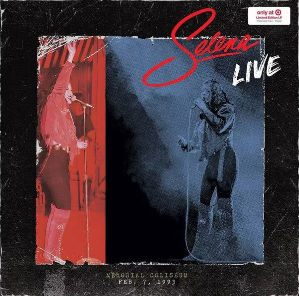 Selena : Live (2xLP, Album, Ltd, P/Mixed, RE, RM, Wat)