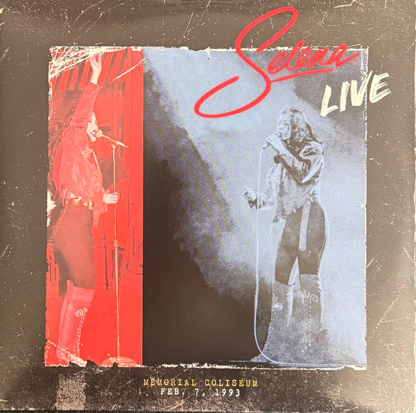 Selena : Live (2xLP, Album, Ltd, P/Mixed, RE, RM, Wat)
