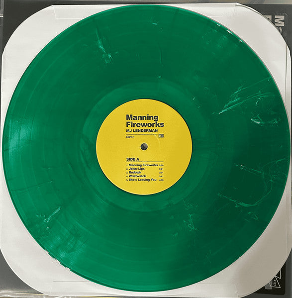 MJ Lenderman : Manning Fireworks (LP, Album, Ltd, Num, Gre)