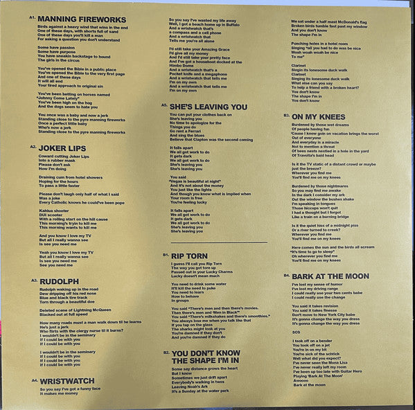 MJ Lenderman : Manning Fireworks (LP, Album, Ltd, Num, Gre)
