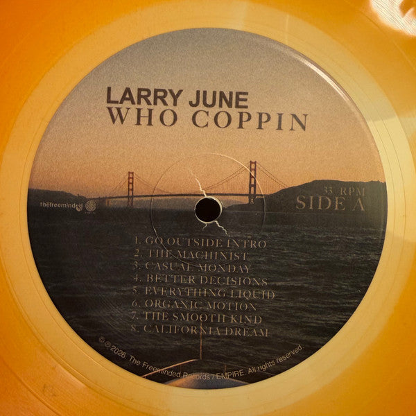 Larry June : Who Coppin (LP, Ora)