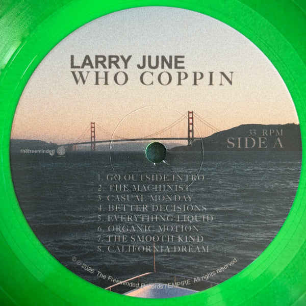 Larry June : Who Coppin (LP, Album, Ltd, Gre)