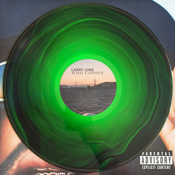 Larry June : Who Coppin (LP, Album, Ltd, Gre)