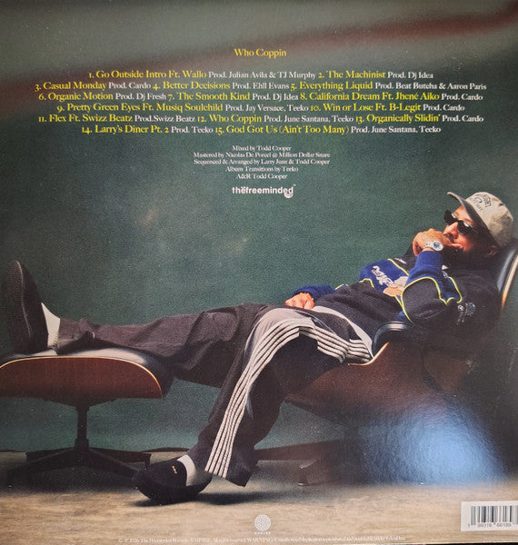 Larry June : Who Coppin (LP, Album, Ltd, Blu)