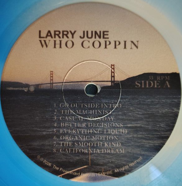 Larry June : Who Coppin (LP, Album, Ltd, Blu)