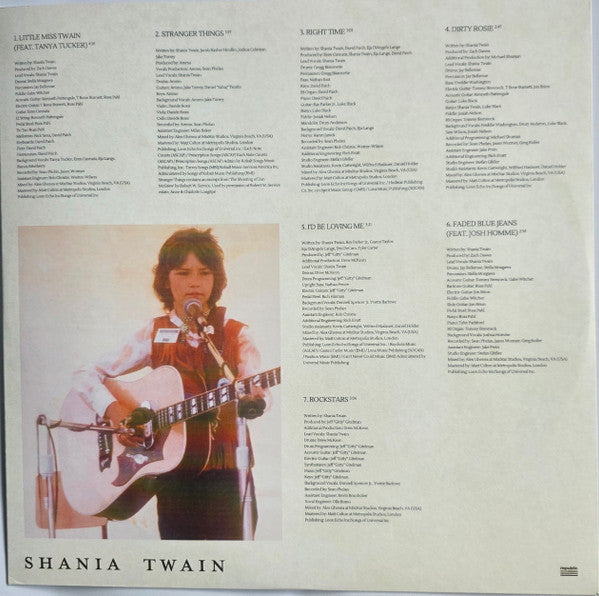 Shania Twain : Little Miss Twain (LP, Album, Ltd, Num, Ros)