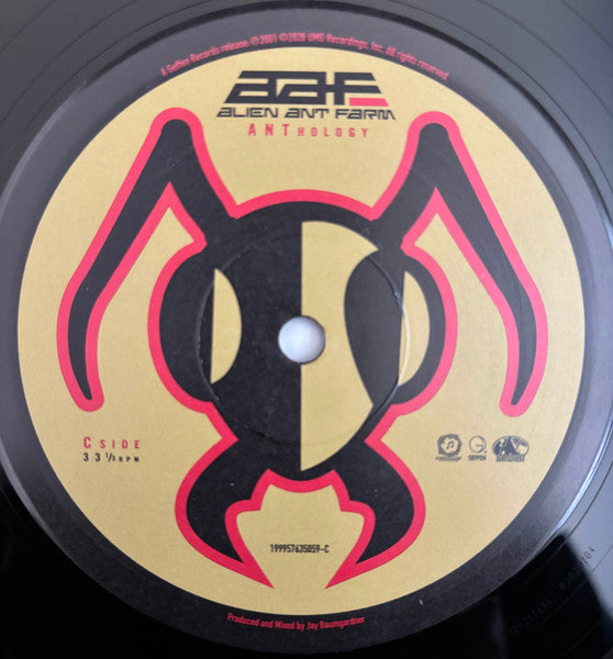 Alien Ant Farm ANThology vinyl record side C label