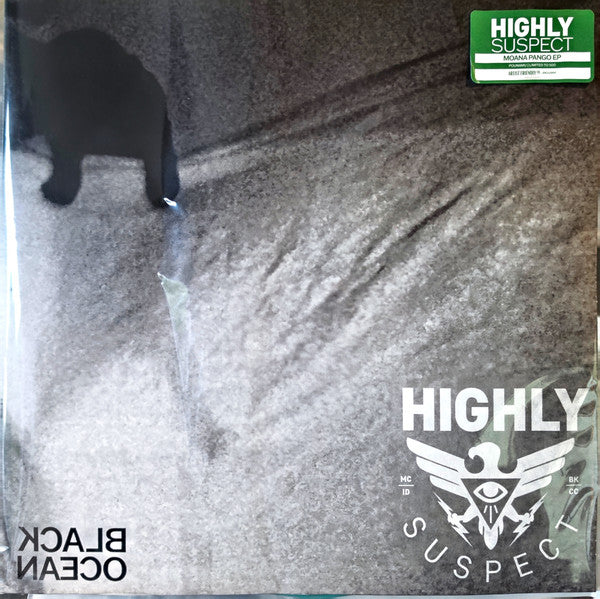 Highly Suspect Black Ocean 12" vinyl EP front cover, sealed, with hype sticker
