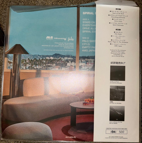 Alchemist, Larry June, Curren$y : Spiral Staircases (LP, Ltd, Num, Pic)