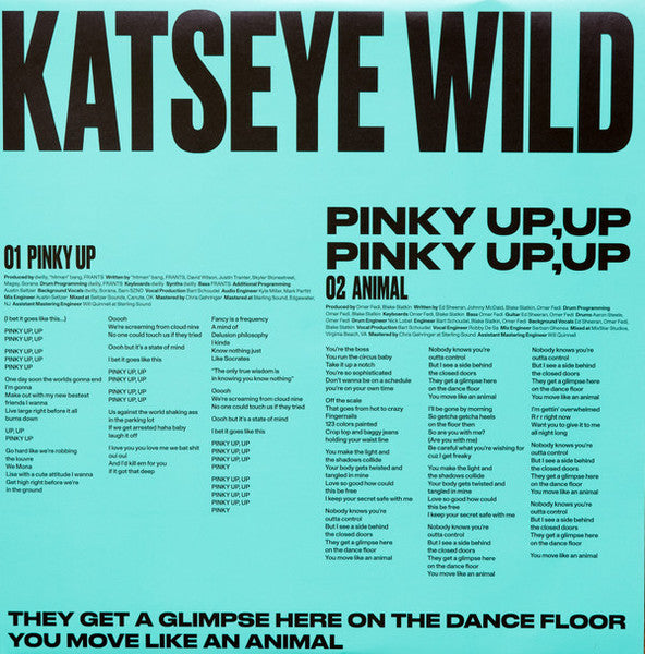 Katseye : WILD (12", S/Sided, EP, Etch, Sto)