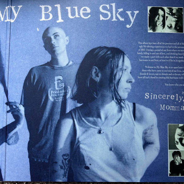 Momma (6) : Welcome to My Blue Sky (LP, Album, Ltd, Blu)