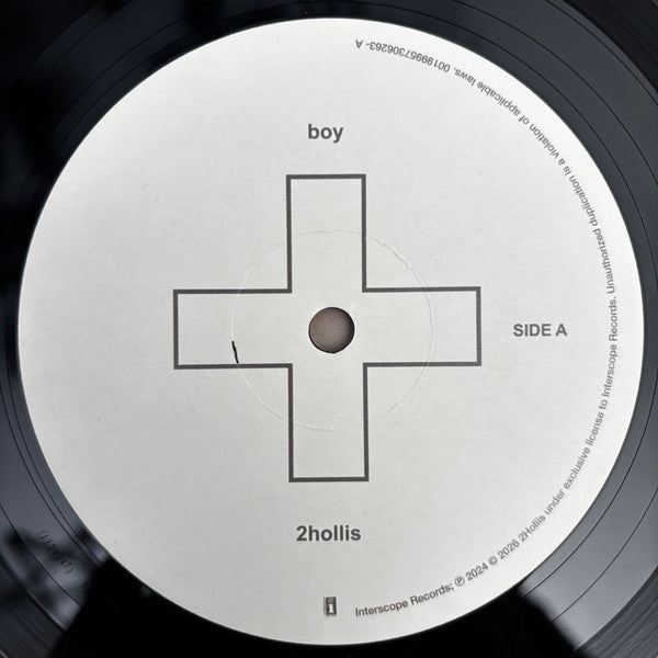 2hollis : Boy (LP, Album)