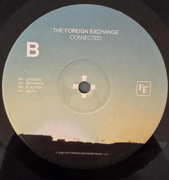 The Foreign Exchange Connected vinyl record side B label