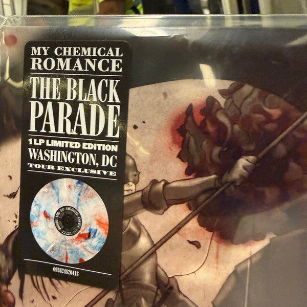 My Chemical Romance The Black Parade Washington DC tour exclusive hype sticker close-up