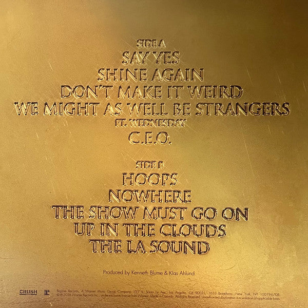 Weezer : Weezer (LP, Album, Ltd, Gol)
