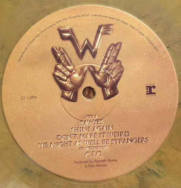 Weezer : Weezer (LP, Album, Ltd, Gol)