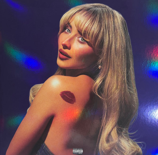 Sabrina Carpenter Short N' Sweet limited deluxe vinyl LP embossed slipcase with red holographic lips