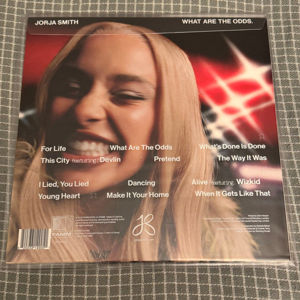 Jorja Smith : What Are The Odds (LP, Album, Rou)