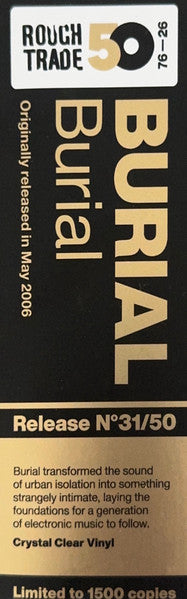 Burial : Burial (2x12", Album, Ltd, RE, RP, Cle)