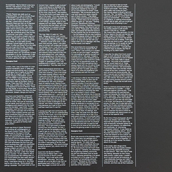 Burial : Burial (2x12", Album, Ltd, RE, RP, Cle)