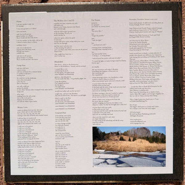 Bon Iver : For Emma, Forever Ago (LP, Album, Ltd, RE, Bla)