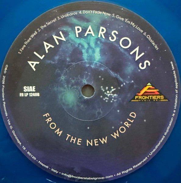 Alan Parsons : From The New World (LP, Album, Club, Ltd, Num, RE, Blu)