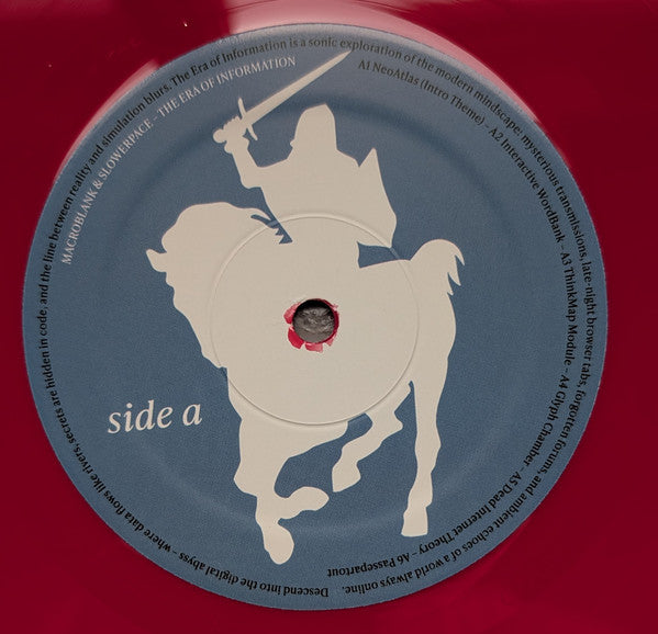 Macroblank, slowerpace 音楽 : The Era Of Information (LP, Album)