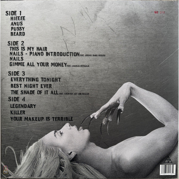 Alaska Thunderfuck : Anus (LP, Album, Ltd, Num, RE, Tra)