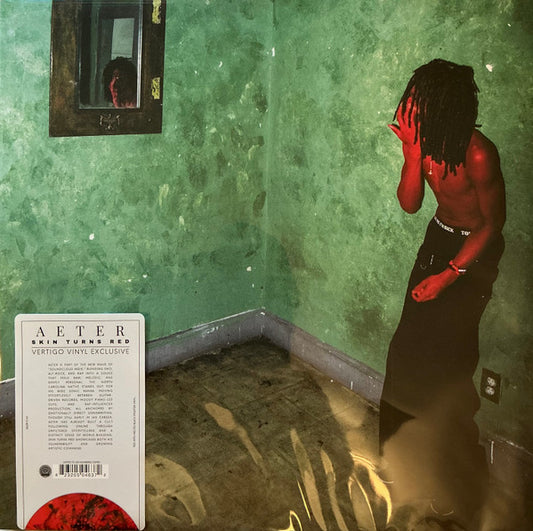 aeter : SKIN TURNS RED (LP, Ltd, Num)