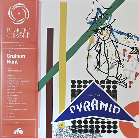 Graham Hunt (2) : American Pyramid (LP, Album, Club, Ltd, Num, Gre)