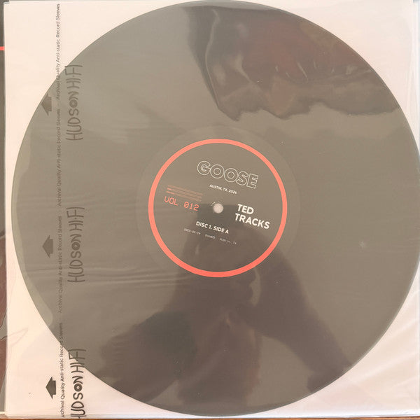 Goose Ted Tracks Vol. 012 vinyl record and label