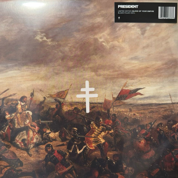 President (37) : Blood Of Your Empire (LP, Album, Ltd, Blo)