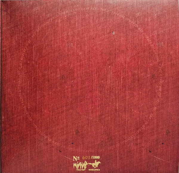 Shearling Motherfucker, I Am Both: "Amen" And "Hallelujah"... vinyl 2LP back cover with hand-numbered gold stamp