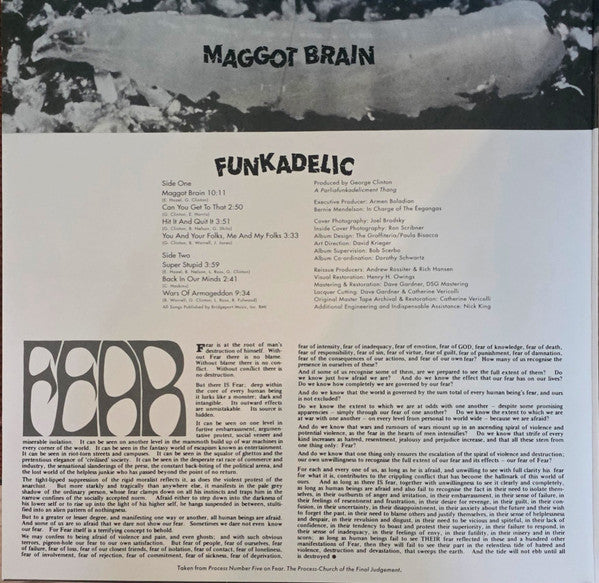 Funkadelic : Maggot Brain (LP, Album, Ltd, RE, Gat)