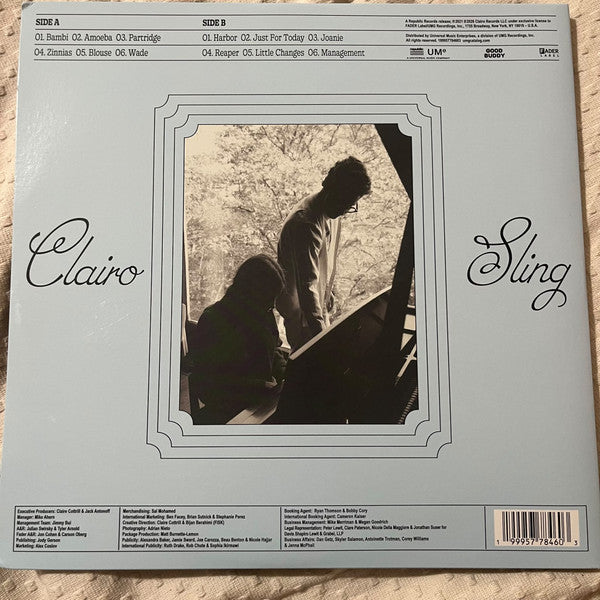 Clairo (2) : Sling (LP, Album, RE, RP, 5th)