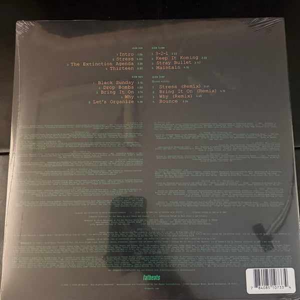 Organized Konfusion : Stress: The Extinction Agenda (2xLP, Album, Ltd, RE, Red)