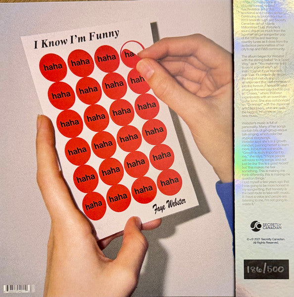 Faye Webster : I Know I’m Funny haha (LP, Album, Ltd, Num, S/Edition, Gra)