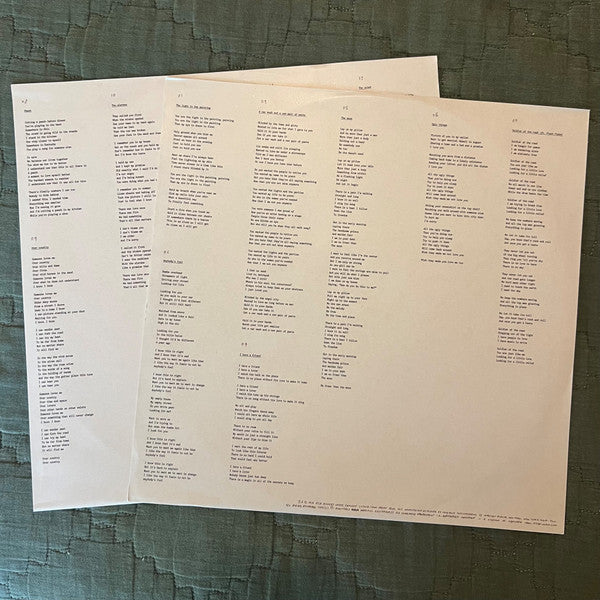 Lizzy McAlpine Angel vinyl 2LP lyric inserts