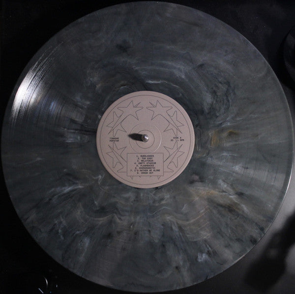 Tinashe Popstar "Stardust" gray marble vinyl LP record and label