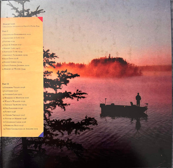 River Master The Angler's Dream + Memory Lake vinyl 2LP gatefold with Memory Lake tracklist