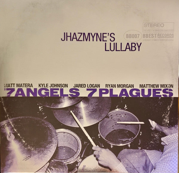 7 Angels 7 Plagues : Jhazmyne’s Lullaby  (12", Album, Ltd, RP, Blu)