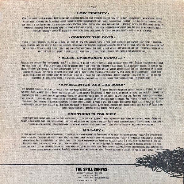 The Spill Canvas : No Really, I'm Fine (LP, Album, RE, Gre)