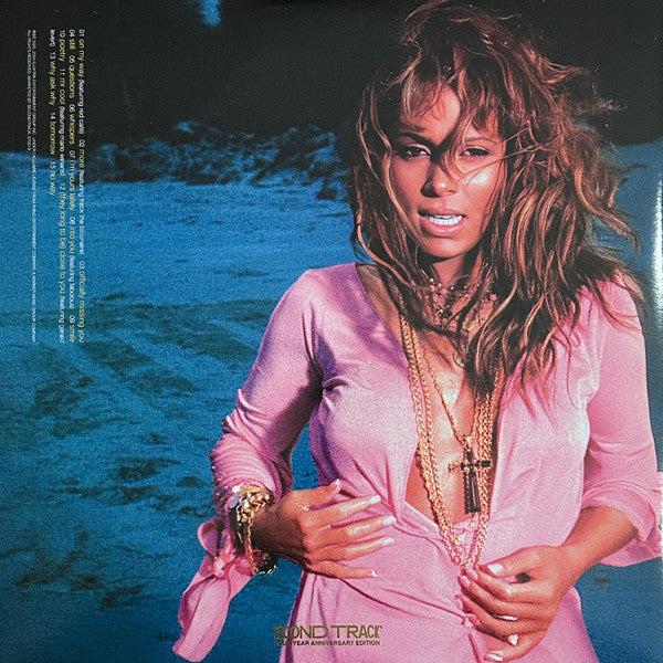 Tamia More vinyl 2LP back cover with tracklist