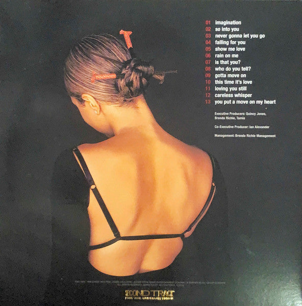 Tamia Tamia vinyl 2LP back cover with tracklist