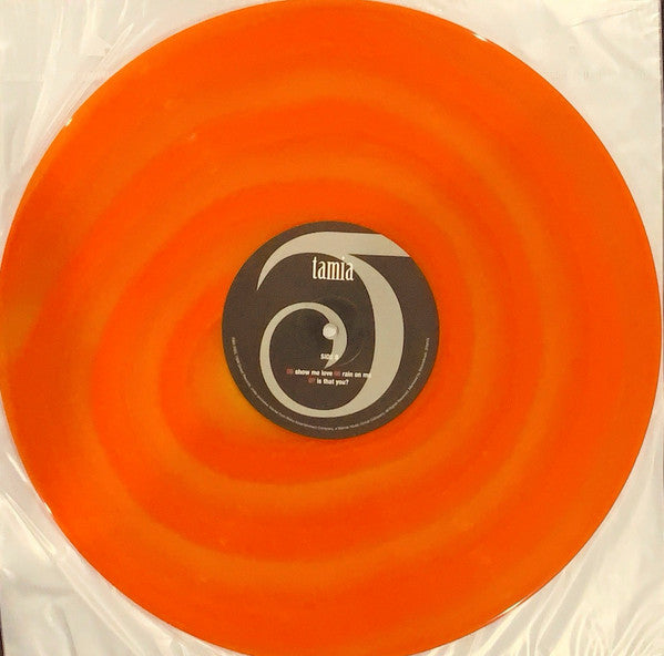 Tamia Tamia Orange Lollipop vinyl record, second side shown