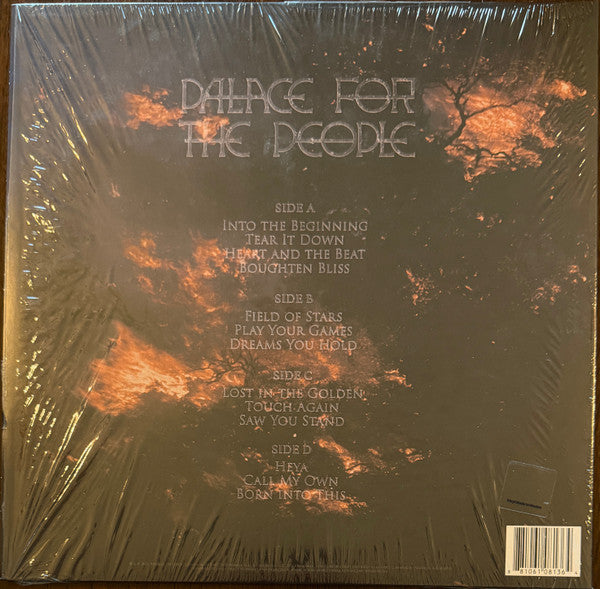 Greta Van Fleet Palace For The People vinyl 2LP back cover, sealed, with barcode