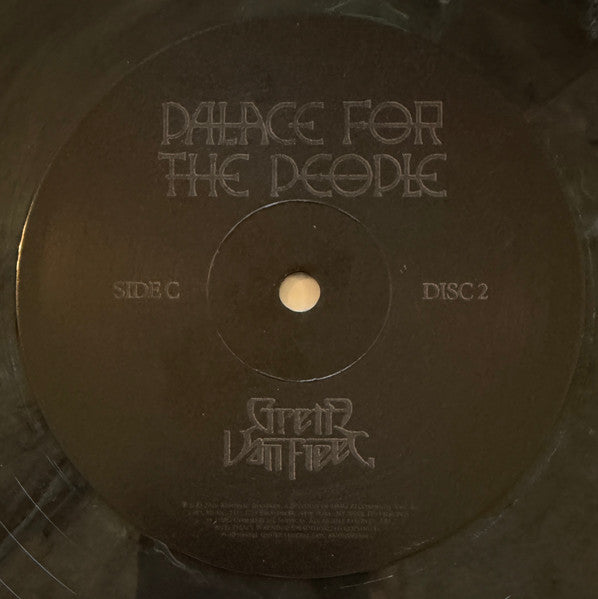Greta Van Fleet Palace For The People "Oracle" gray smoke vinyl record, disc 2 side C